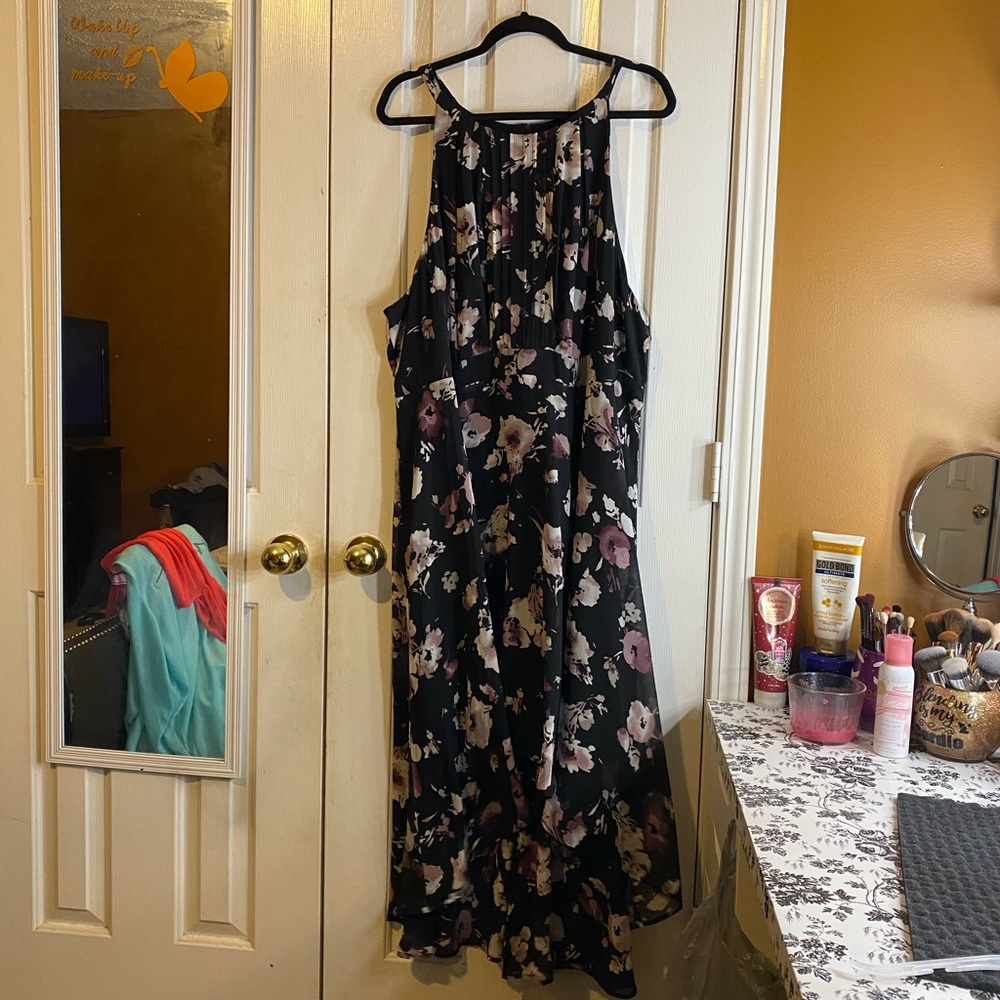 Torrid - Chiffon Hi-Lo Midi Dress